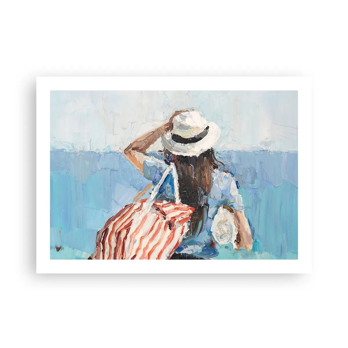 Poster - Willkommen in den Sommerferien - 70x50 cm