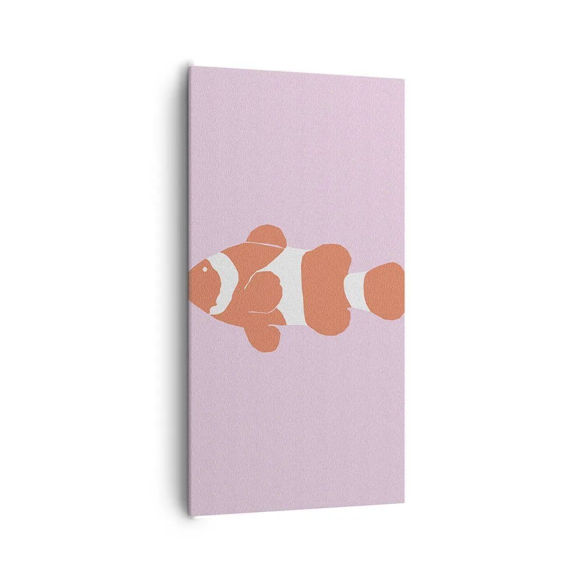 Bild auf Leinwand - Leinwandbild - In Koralle an Gesicht und Schwanz - 65x120 cm