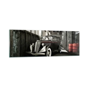 Glasbild - Bild auf glas - Die ewige Eleganz der 1930er Jahre - 90x30 cm