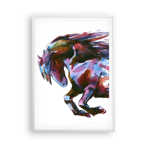 Poster in einem weißen Rahmen - In Verzückung - 70x100 cm