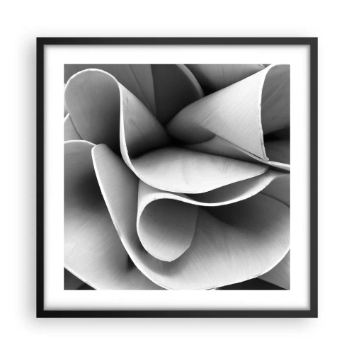 Poster in einem schwarzem Rahmen - Es passiert im Weltraum - 50x50 cm