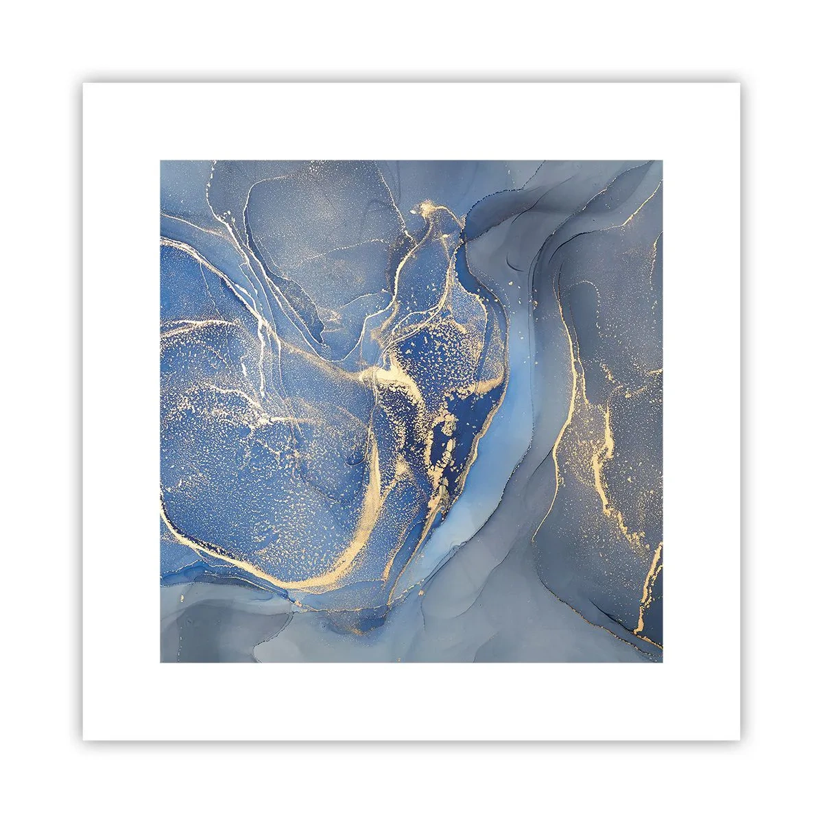 Poster - Goldstaub - 30x30 cm