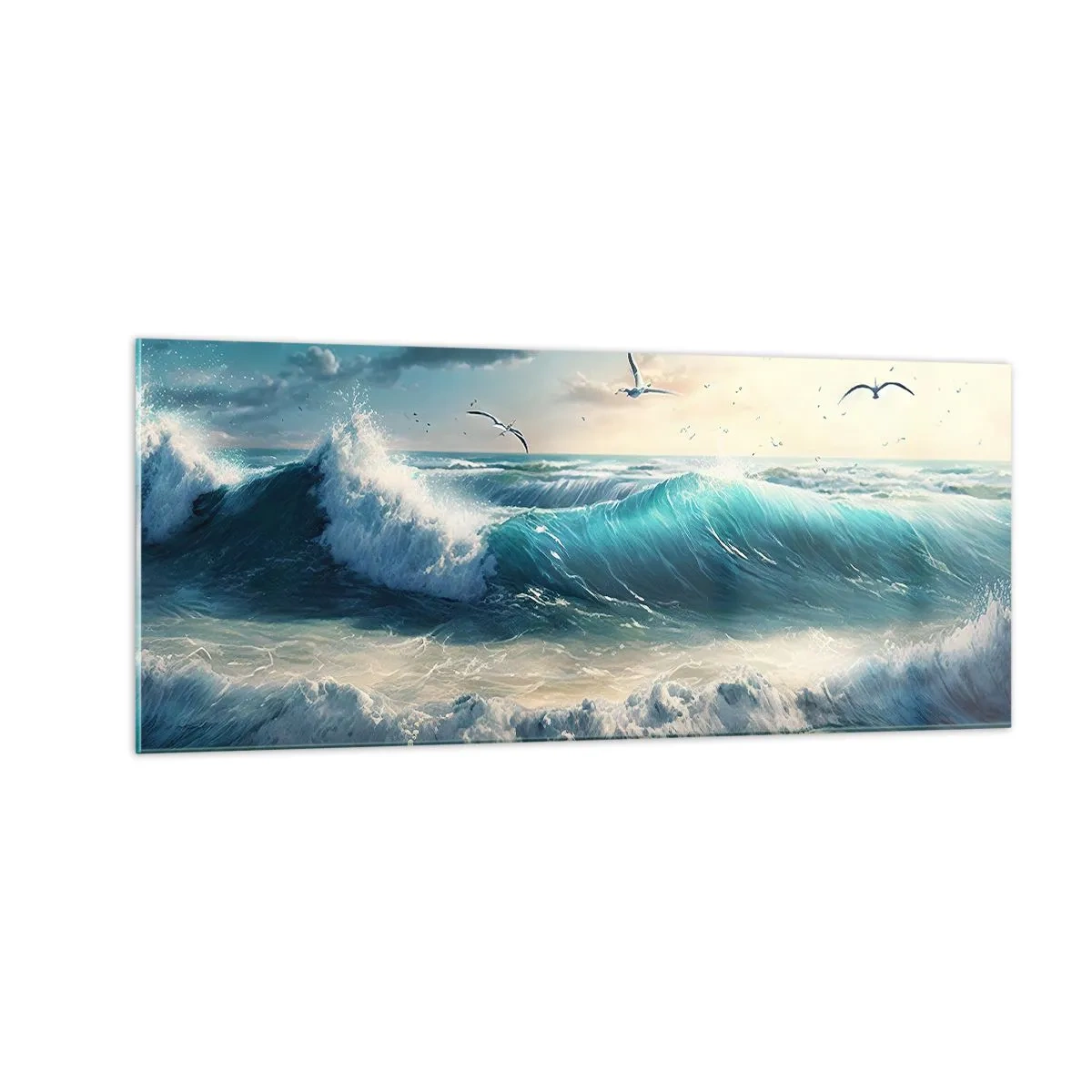 Glasbild - Bild auf glas - Es summt nur für dich - 100x40 cm