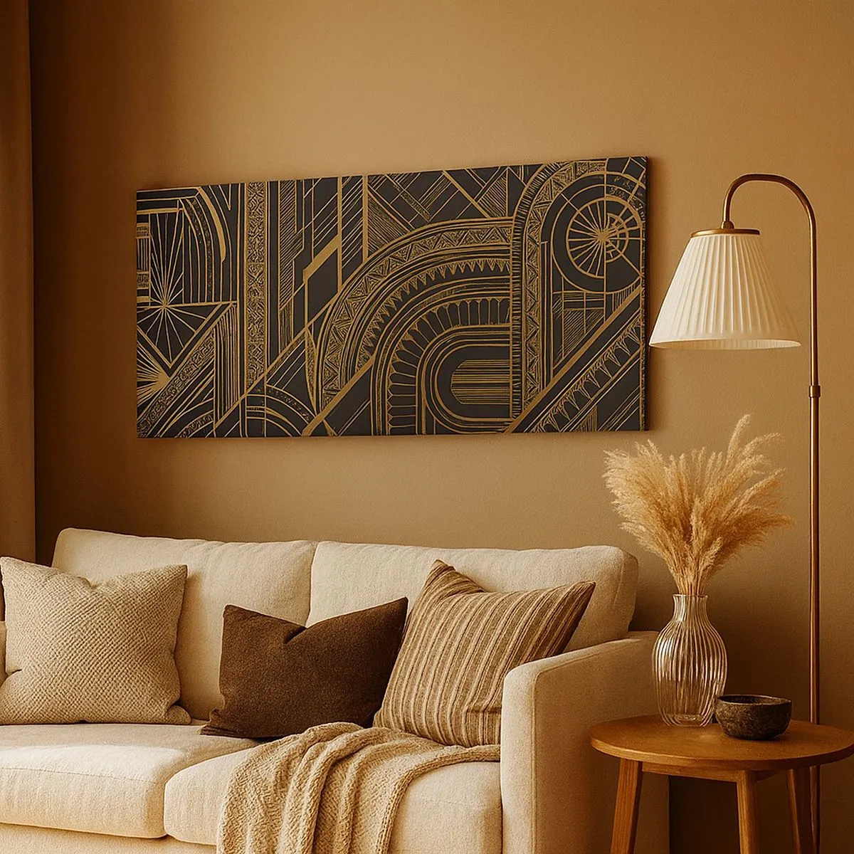 Bild auf Leinwand - Leinwandbild - Konzepte, Ideen, Pläne - 100x40 cm