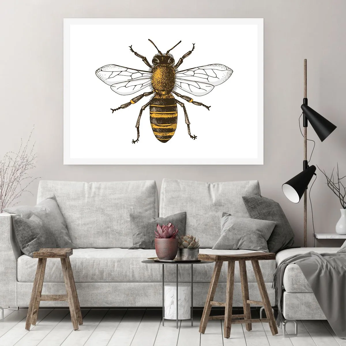 Poster - Schön und gut - 40x30 cm