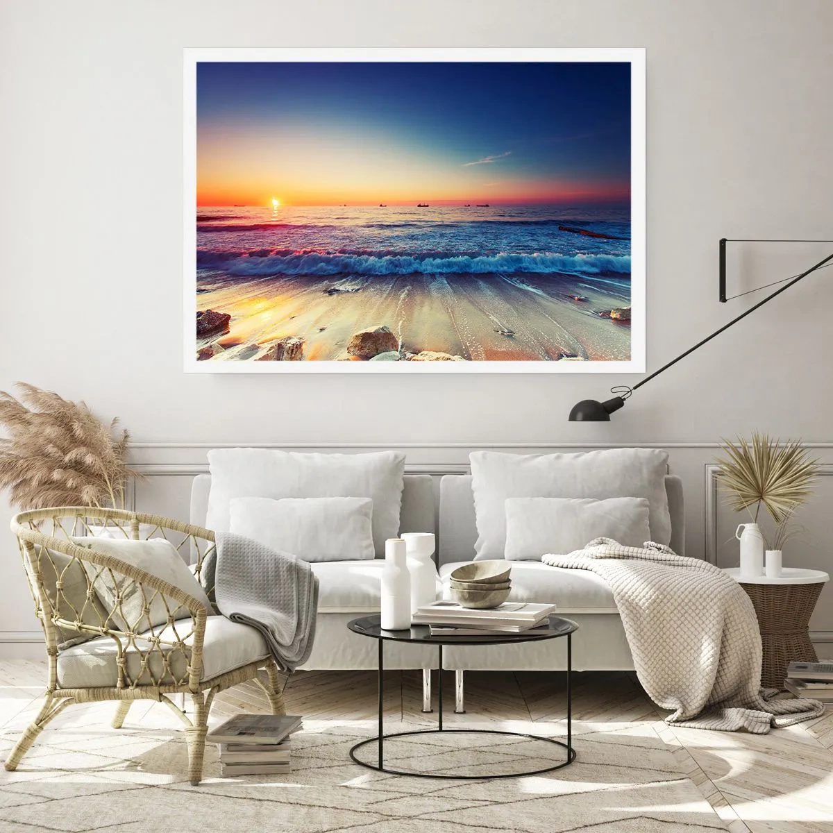 Poster - Was ist mit dem Horizont? - 70x50 cm