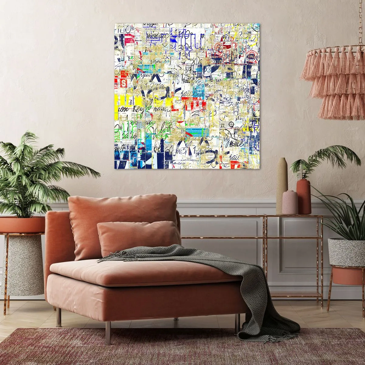 Bild auf Leinwand - Leinwandbild - Es freut einfach die Augen - 40x40 cm