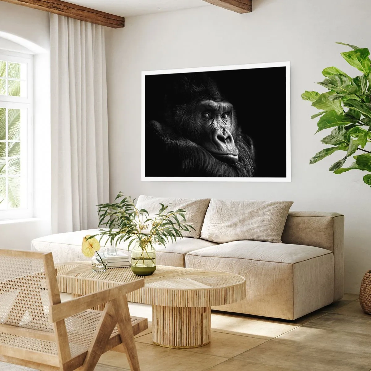 Poster - Und was guckst du so? - 40x30 cm