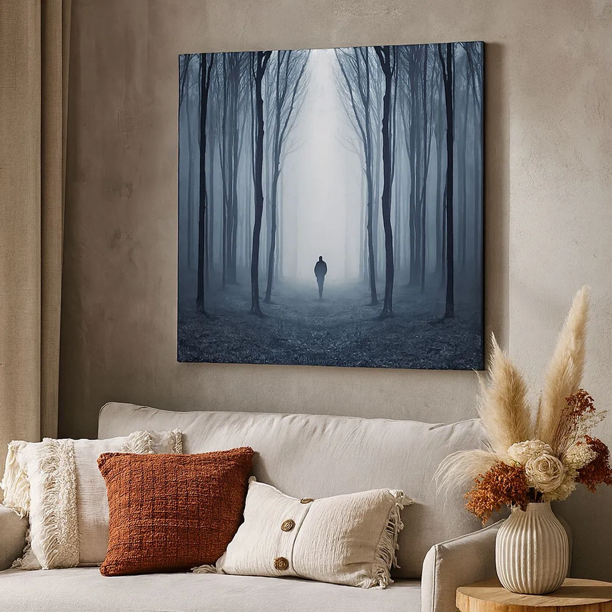 Bild auf Leinwand - Leinwandbild - Alles einfach und übersichtlich - 30x30 cm