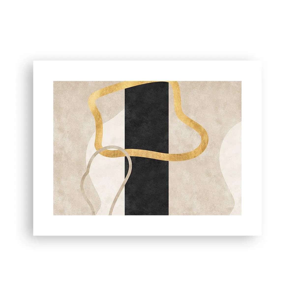 Poster - Schleifenformen - 40x30 cm