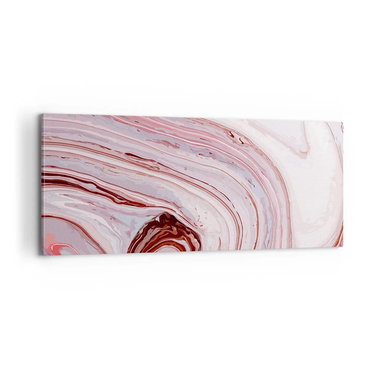 Bild auf Leinwand - Leinwandbild - Geradeaus, dann rechts runter - 100x40 cm