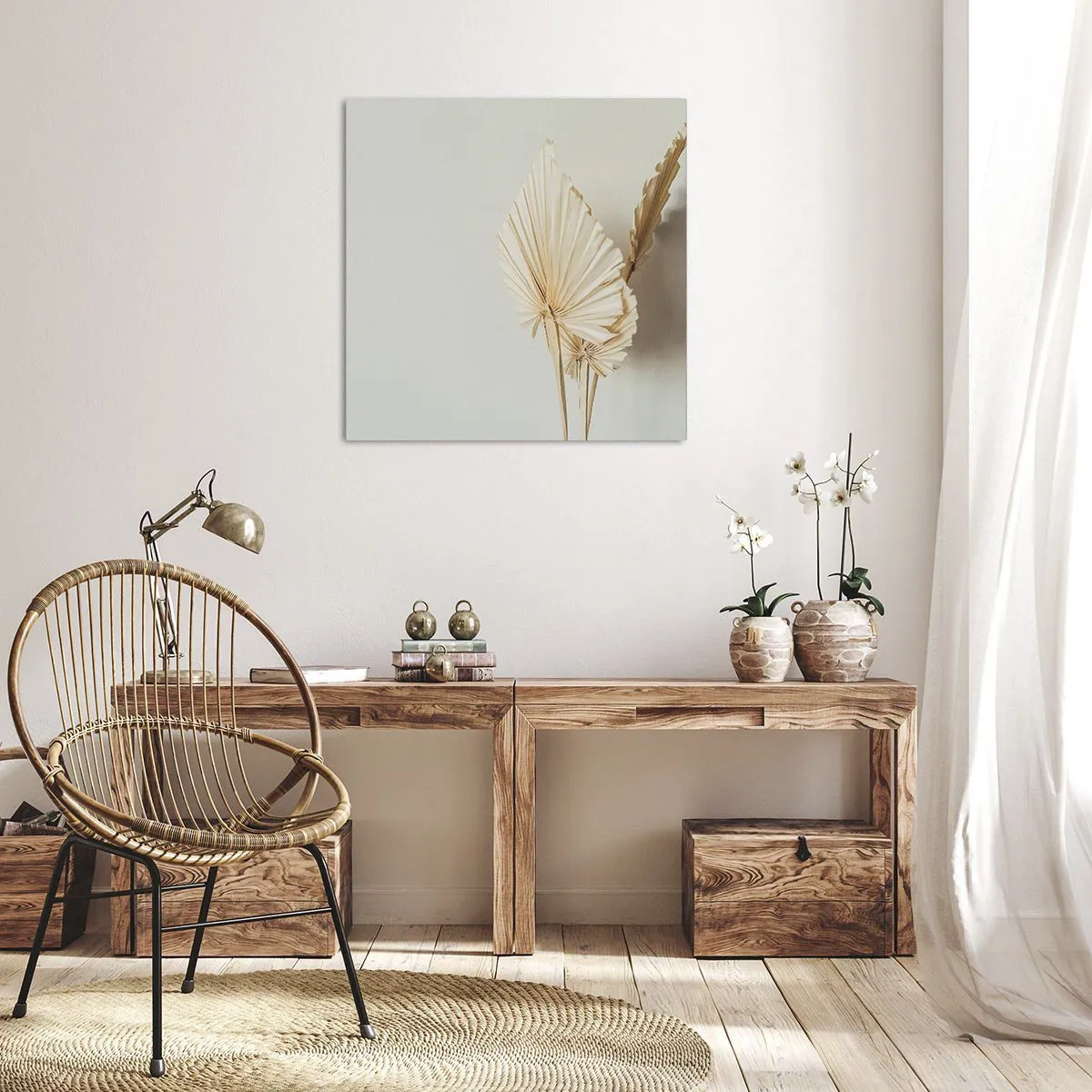 Bild auf Leinwand - Leinwandbild - Wenn Sie Erleichterung brauchen - 50x50 cm