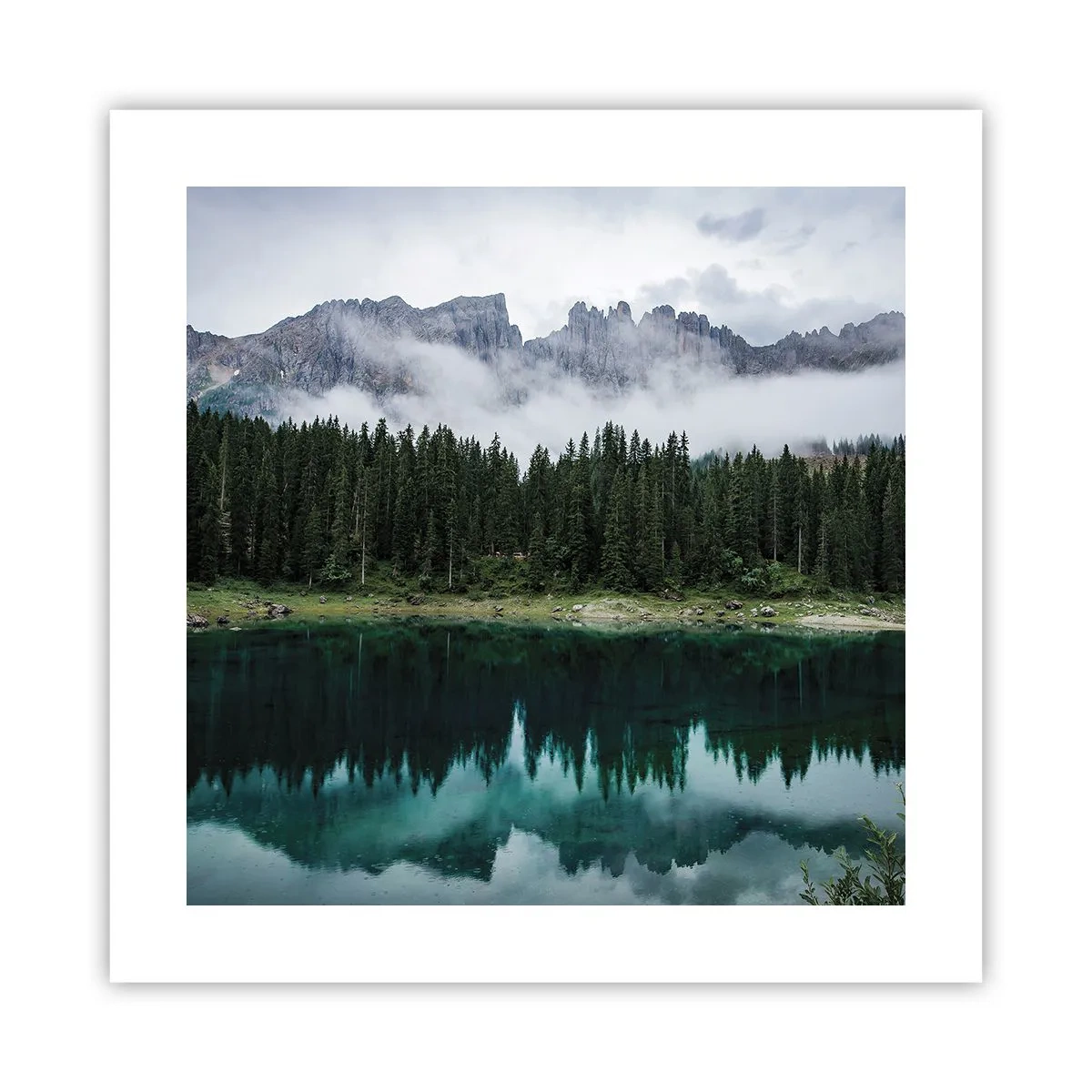 Poster - Leise, leise, lass uns das Trinkwasser nicht wecken ... - 40x40 cm