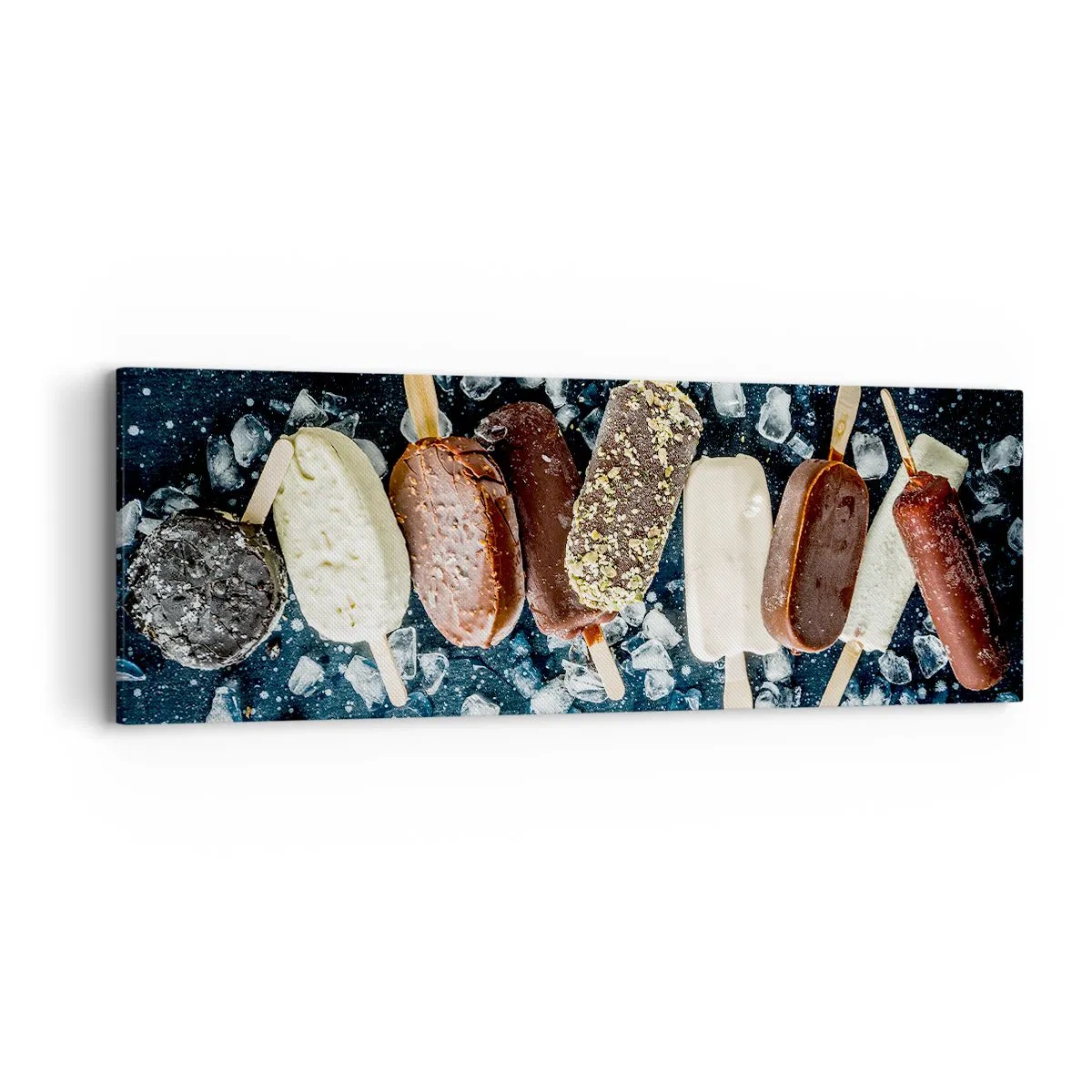 Bild auf Leinwand - Leinwandbild - Geschmack des heißen Sommers - 90x30 cm