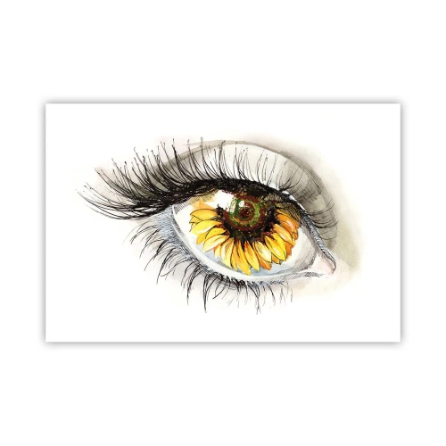 Poster - Ein Look so heiß wie der Sommer - 91x61 cm