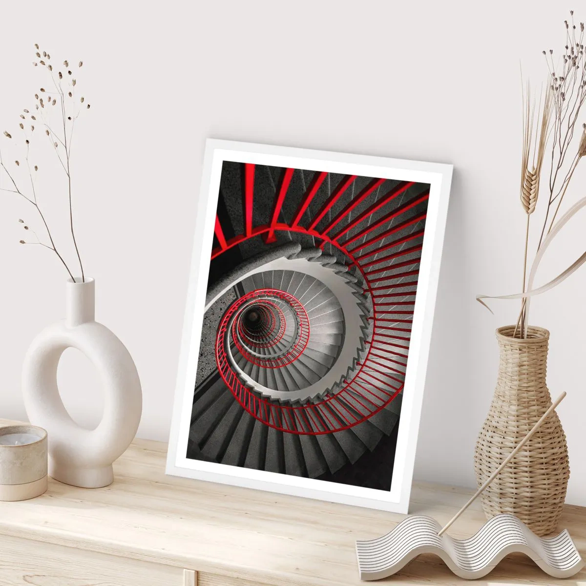 Poster in einem weißen Rahmen - Architekturspaß - 30x40 cm