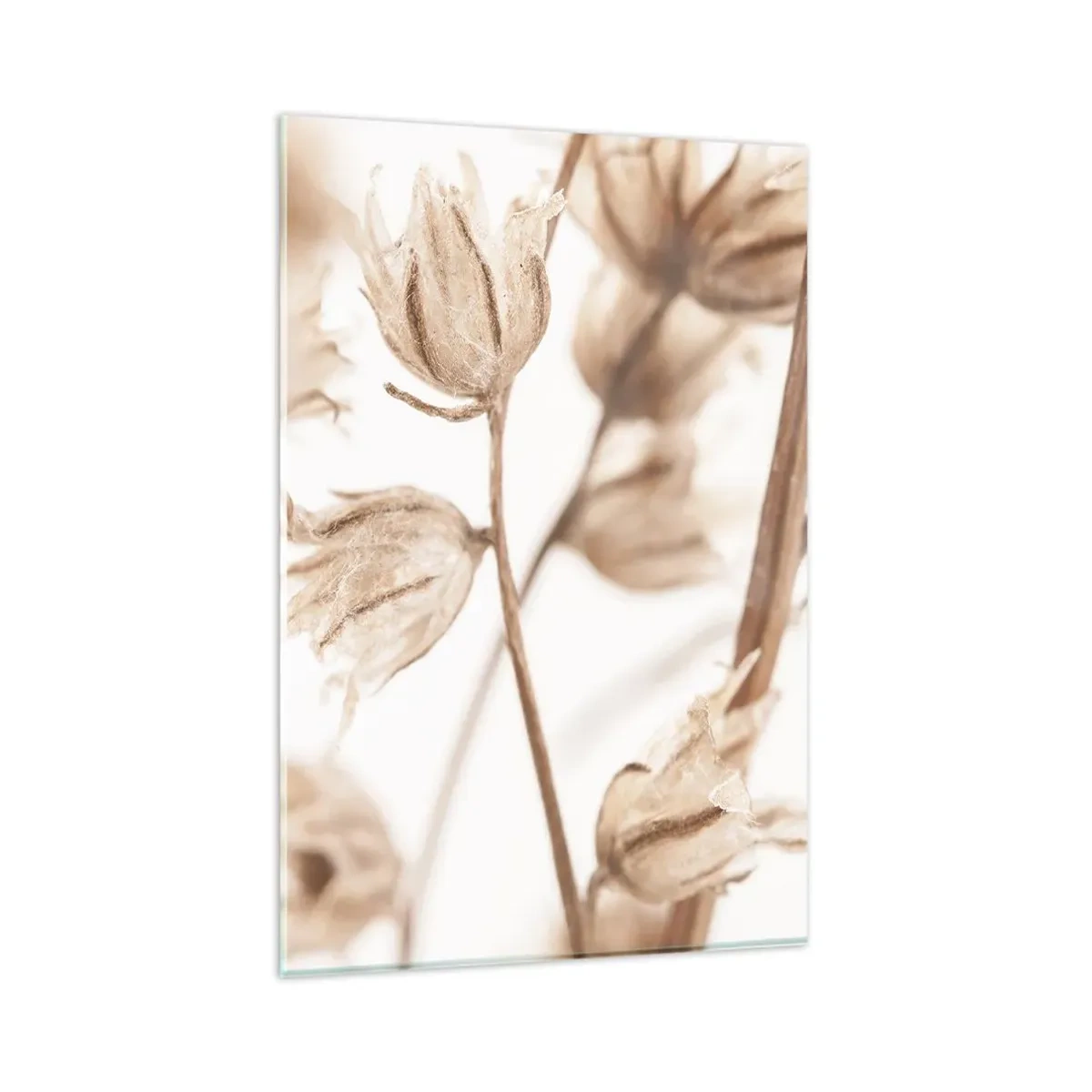 Glasbild - Bild auf glas - Sie rufen am Ende des Sommers an - 80x120 cm