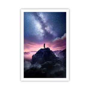 Poster - Und er fühlte das Leben - 61x91 cm