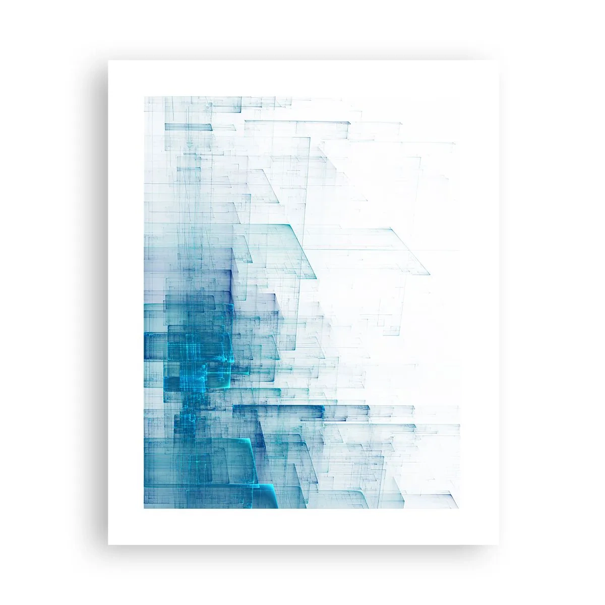 Poster - Wie der Raum wgeschaffen urde - 40x50 cm
