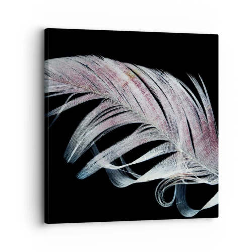 Bild auf Leinwand - Leinwandbild - Denke an Berührung - 30x30 cm