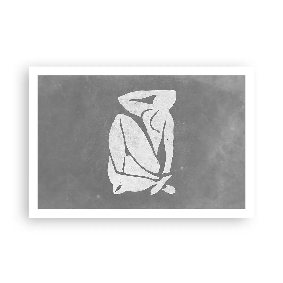 Poster - In Gedanken versunken - 91x61 cm