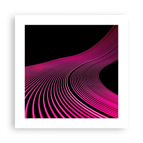 Poster - Allee des Lichts - 40x40 cm