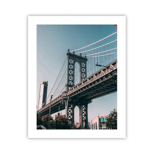 Poster - Über den Wellen der Stadt - 40x50 cm