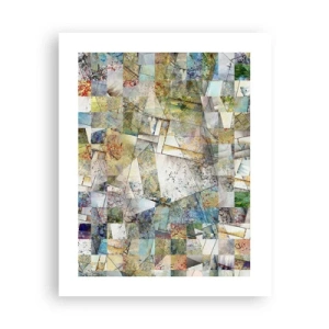 Poster - Geometrische Mischung - 40x50 cm