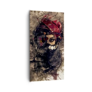 Bild auf Leinwand - Leinwandbild - Gelinde gesagt besorgniserregend - 65x120 cm