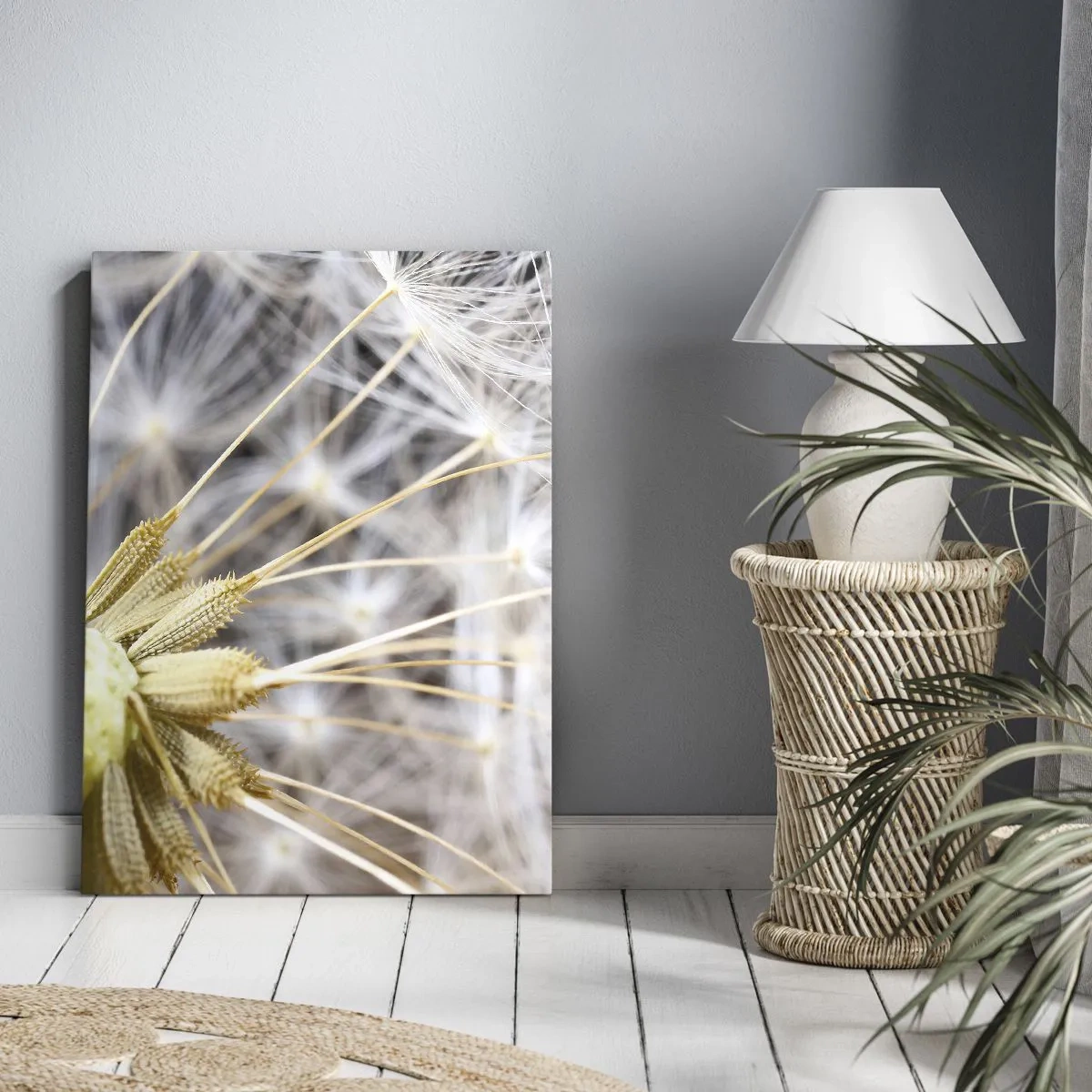 Bild auf Leinwand - Leinwandbild - Kurz vor dem Abflug - 55x100 cm