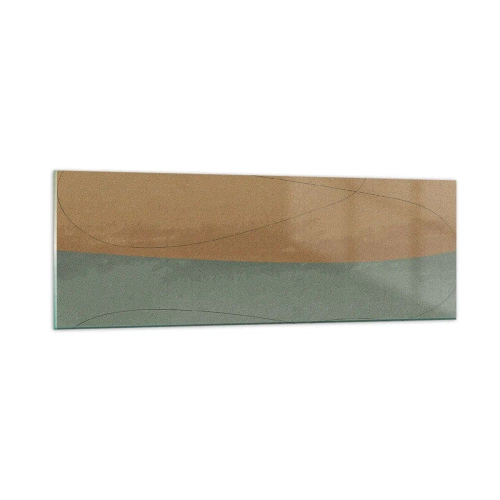 Glasbild - Bild auf glas - Horizontale Komposition - 90x30 cm