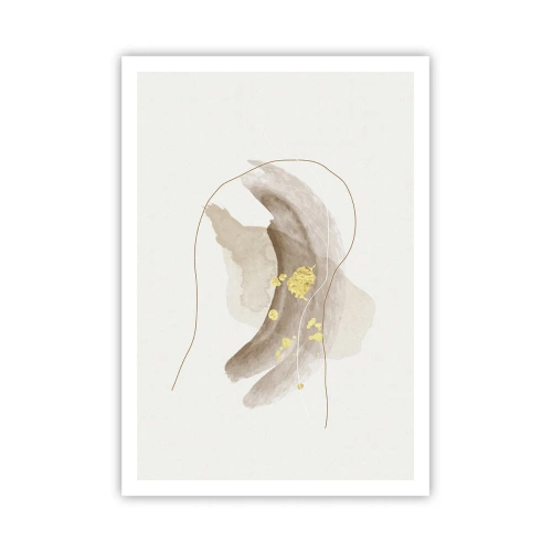 Poster - Im Weltraum begegnet - 70x100 cm