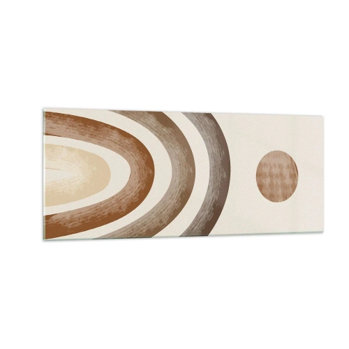 Glasbild - Bild auf glas - In einer weit entfernten Galaxie - 100x40 cm