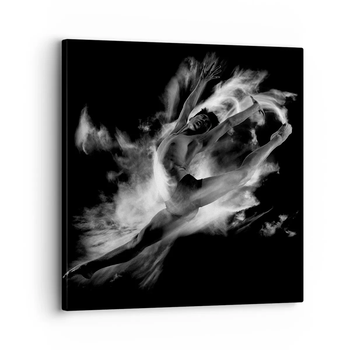 Bild auf Leinwand - Leinwandbild - Im Flug hängen geblieben - 30x30 cm