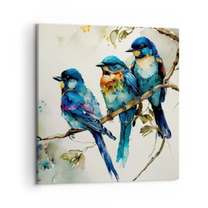 Bild auf Leinwand - Leinwandbild - War er beleidigt? - 50x50 cm