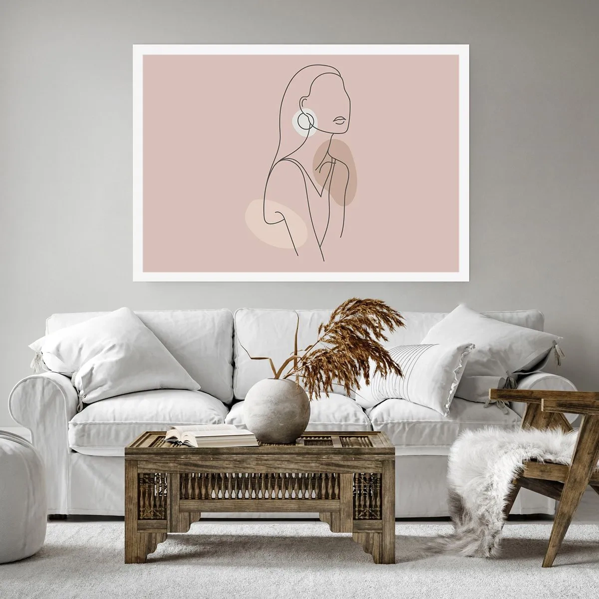 Poster - Mädchenhafte Ikone - 70x50 cm