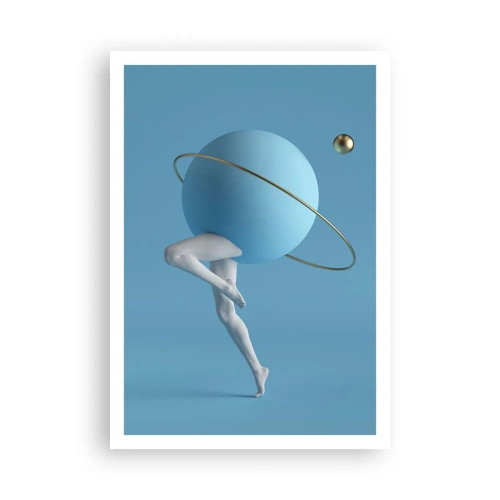 Poster - Und die Planeten spielen verrückt - 70x100 cm