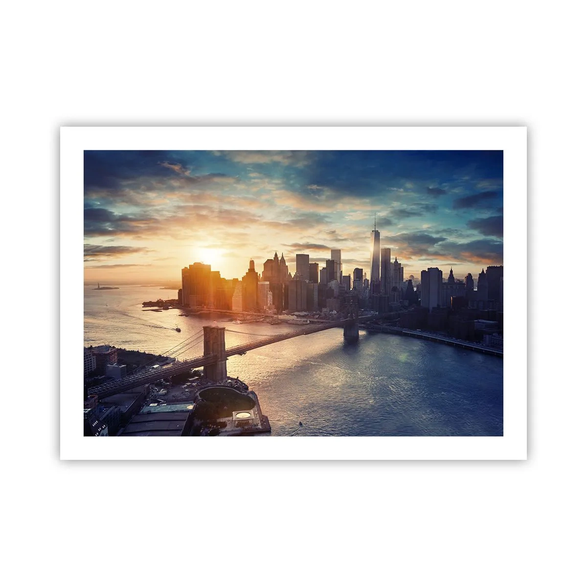 Poster - Westliches Kulturdenkmal - 70x50 cm