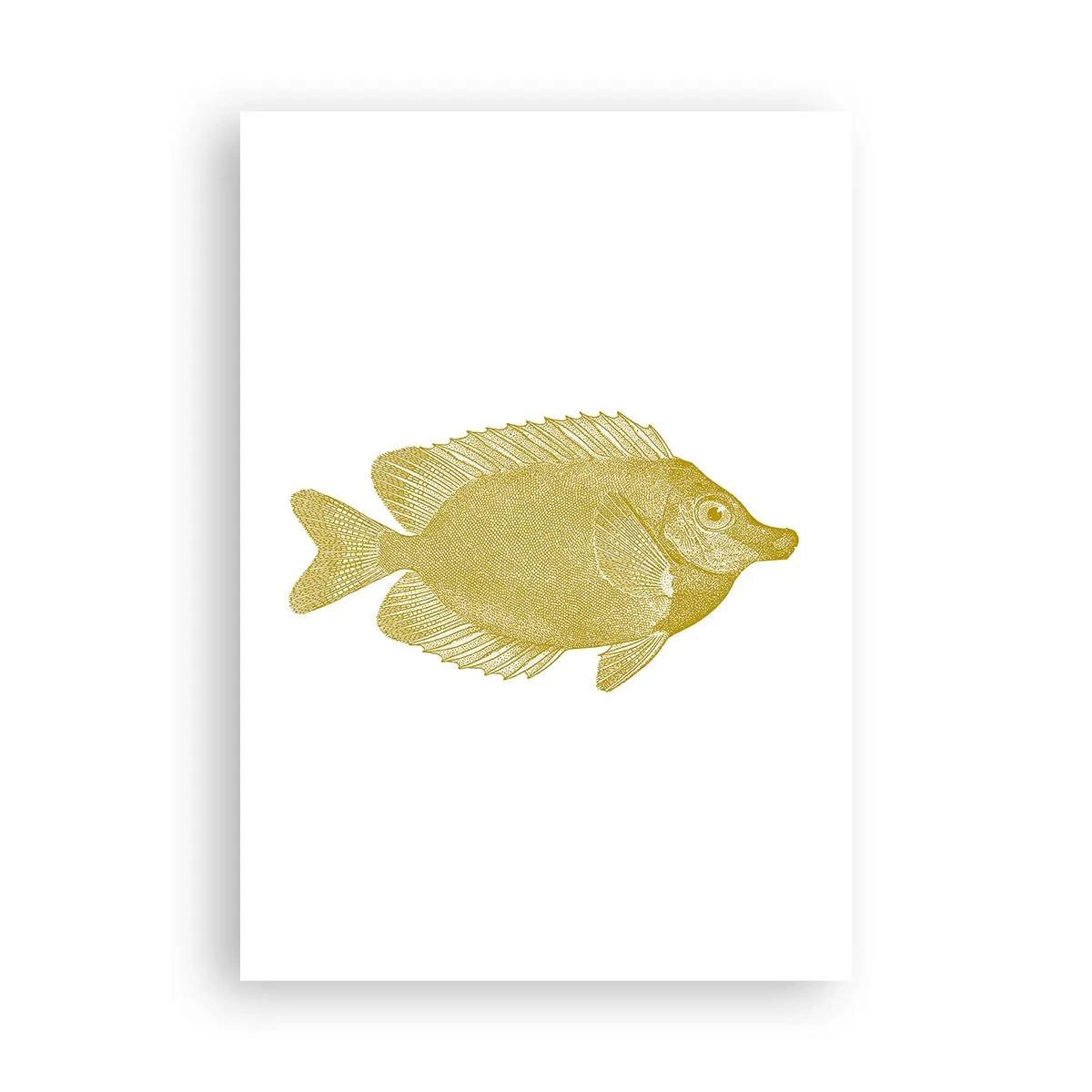 Poster - Fisch und das war’s - 70x100 cm
