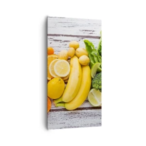 Bild auf Leinwand - Leinwandbild - Es ist nicht genug? - 65x120 cm