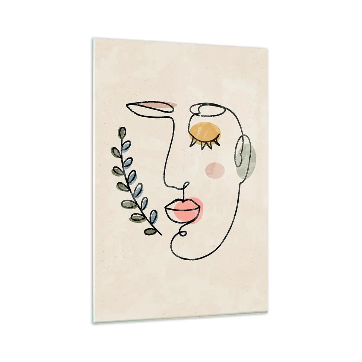 Glasbild - Bild auf glas - Frieden ist gefunden - 80x120 cm