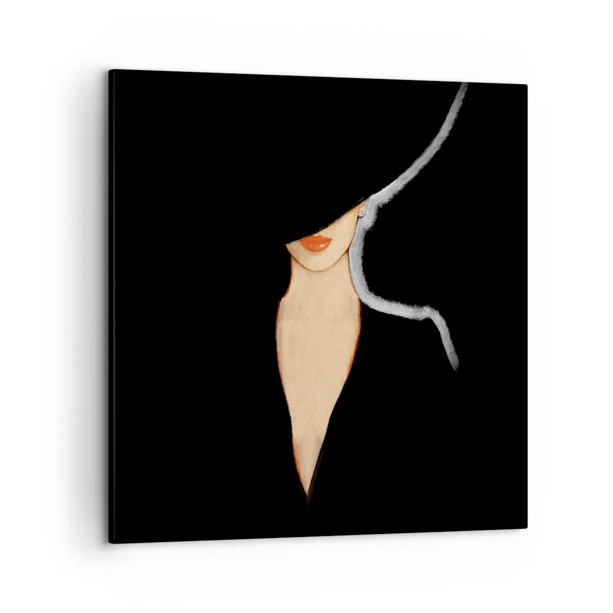 Bild auf Leinwand - Leinwandbild - Eleganz und Stil - 50x50 cm