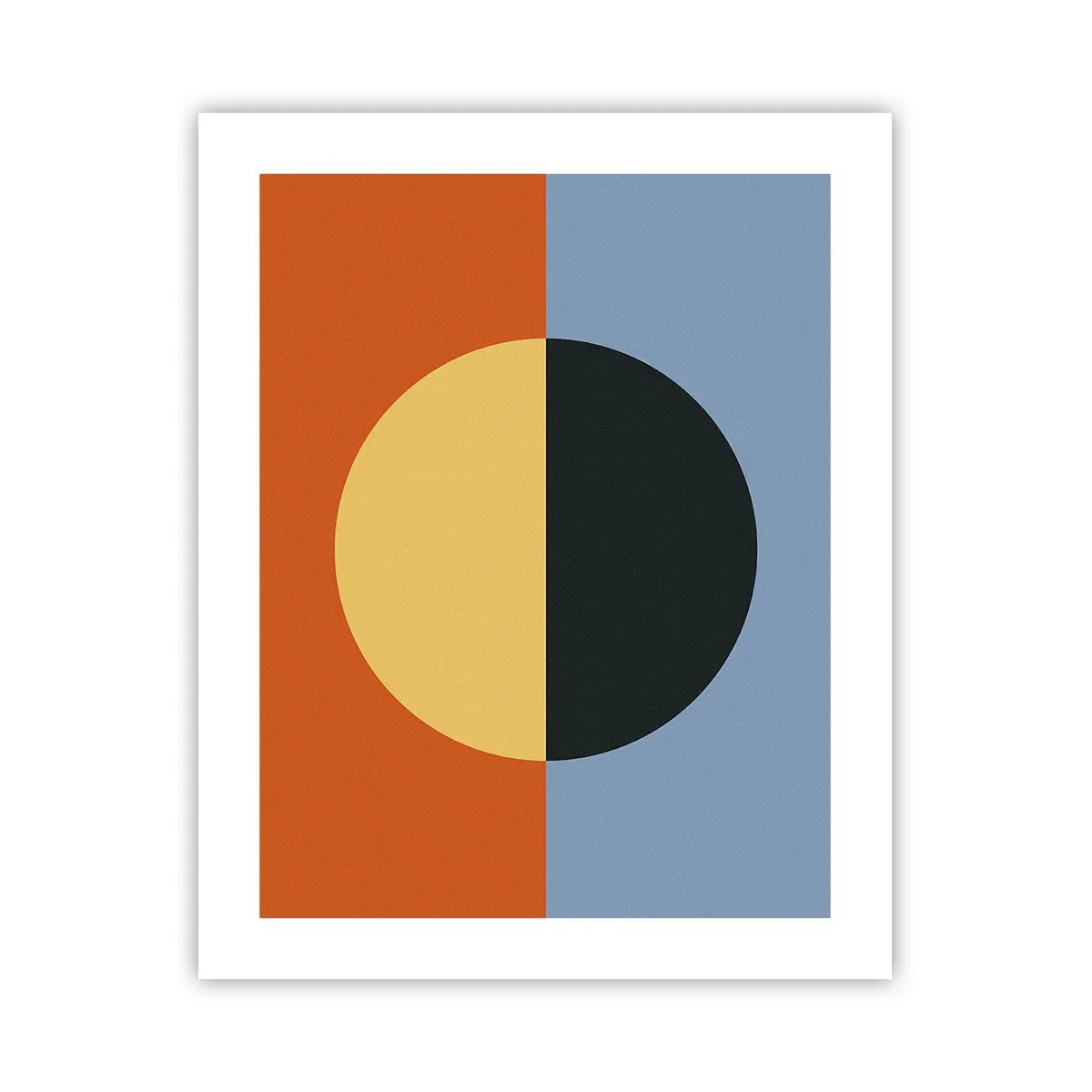Poster - Eine Komposition aus Wärme und Kühle - 40x50 cm