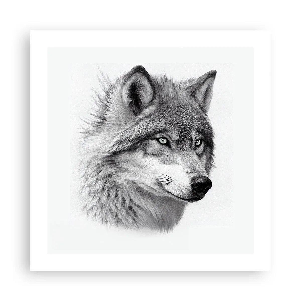 Poster - Alpha – ohne Zweifel - 50x50 cm