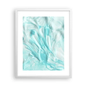 Poster in einem weißen Rahmen - Für immer zusammen - 40x50 cm