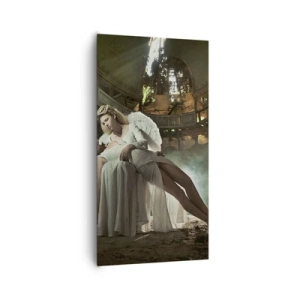 Bild auf Leinwand - Leinwandbild - Der Geist des alten Theaters - 65x120 cm