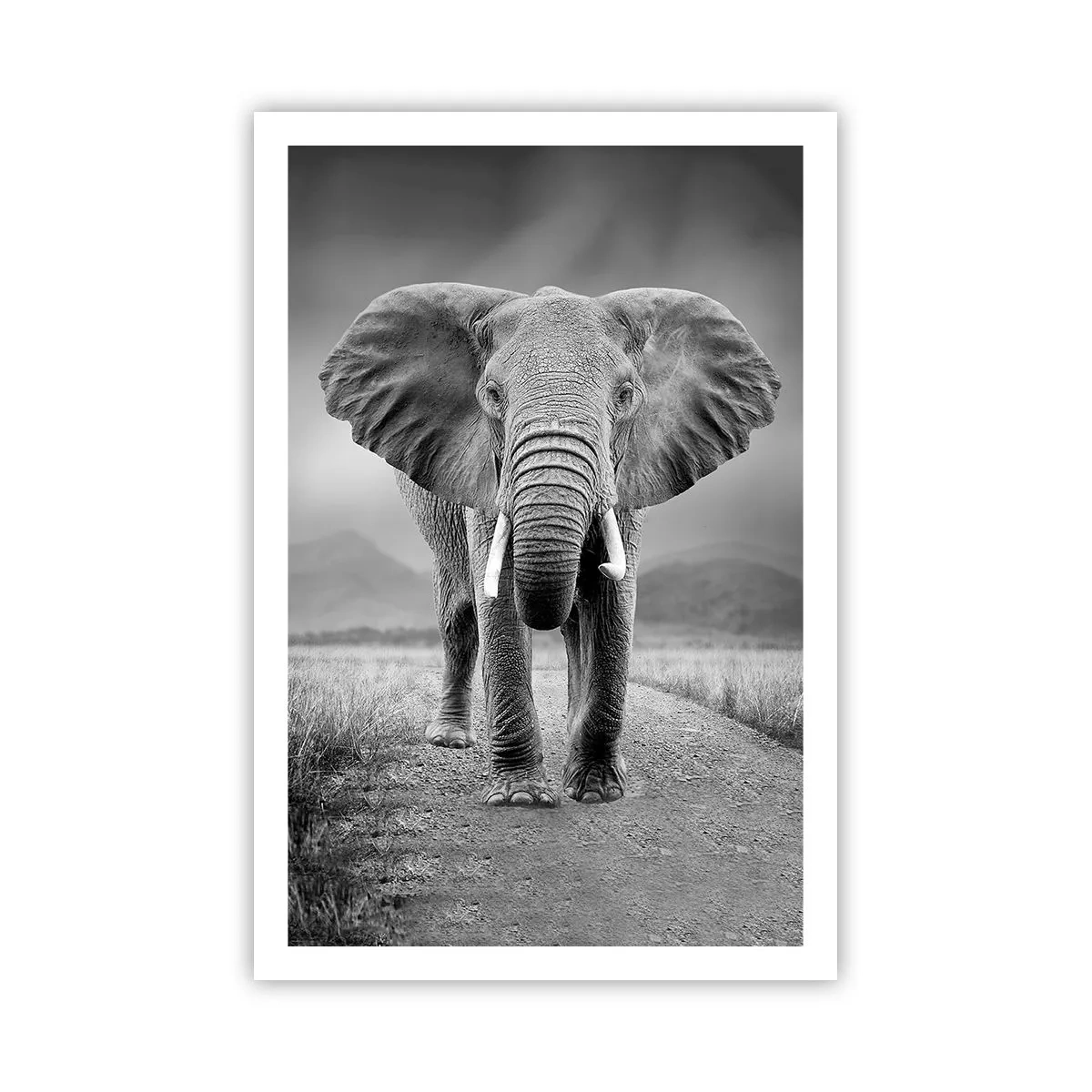 Poster - Der Gastgeber heißt willkommen - 61x91 cm