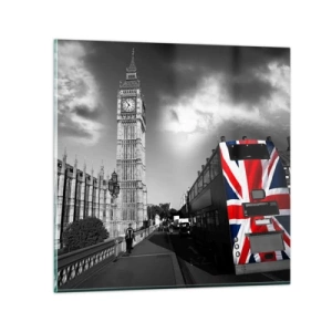 Glasbild - Bild auf glas - Stolz und toll - 40x40 cm