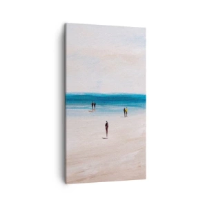 Bild auf Leinwand - Leinwandbild - Natürliches Bedürfnis - 45x80 cm