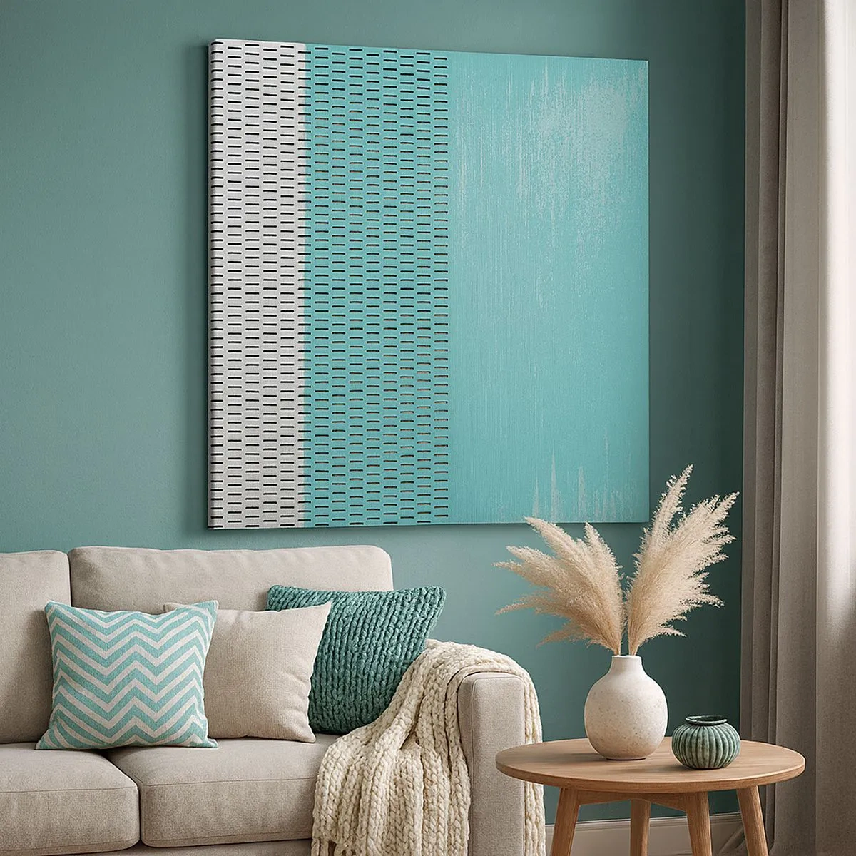 Bild auf Leinwand - Leinwandbild - Eine ausgewogene Komposition - 30x30 cm